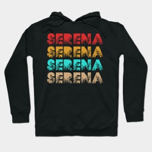 Serena Vintage Retro Hoodie